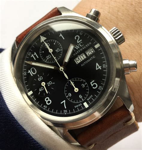 armband iwc fliegerchronograph metall|iwc flieger chronograph.